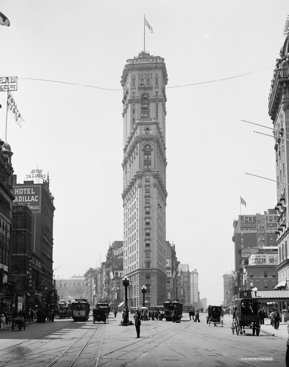 Times Building, New York, N.Y., c.1908  by Detroit Publishing Co.