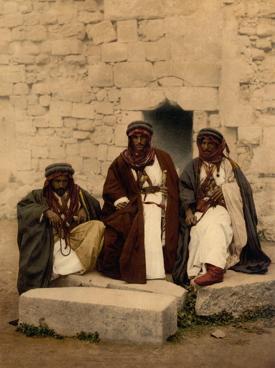 Ürdün Bölgesi Bedevileri, Kutsal Topraklar by Detroit Photographic Co.