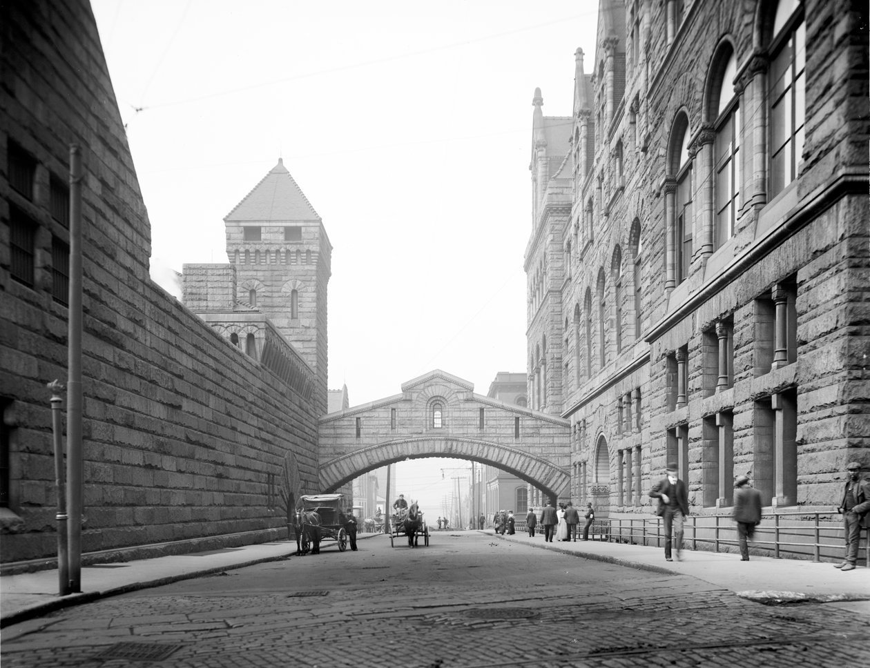 İç Çekme Köprüsü, Pittsburgh, Pensilvanya by Detroit Publishing Co.