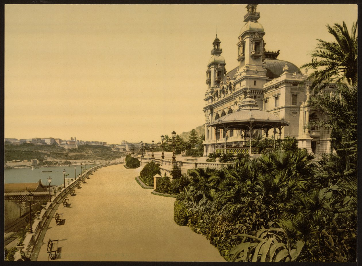 Kumarhane, Monte Carlo, Monako, Riviera by Detroit Publishing Co.
