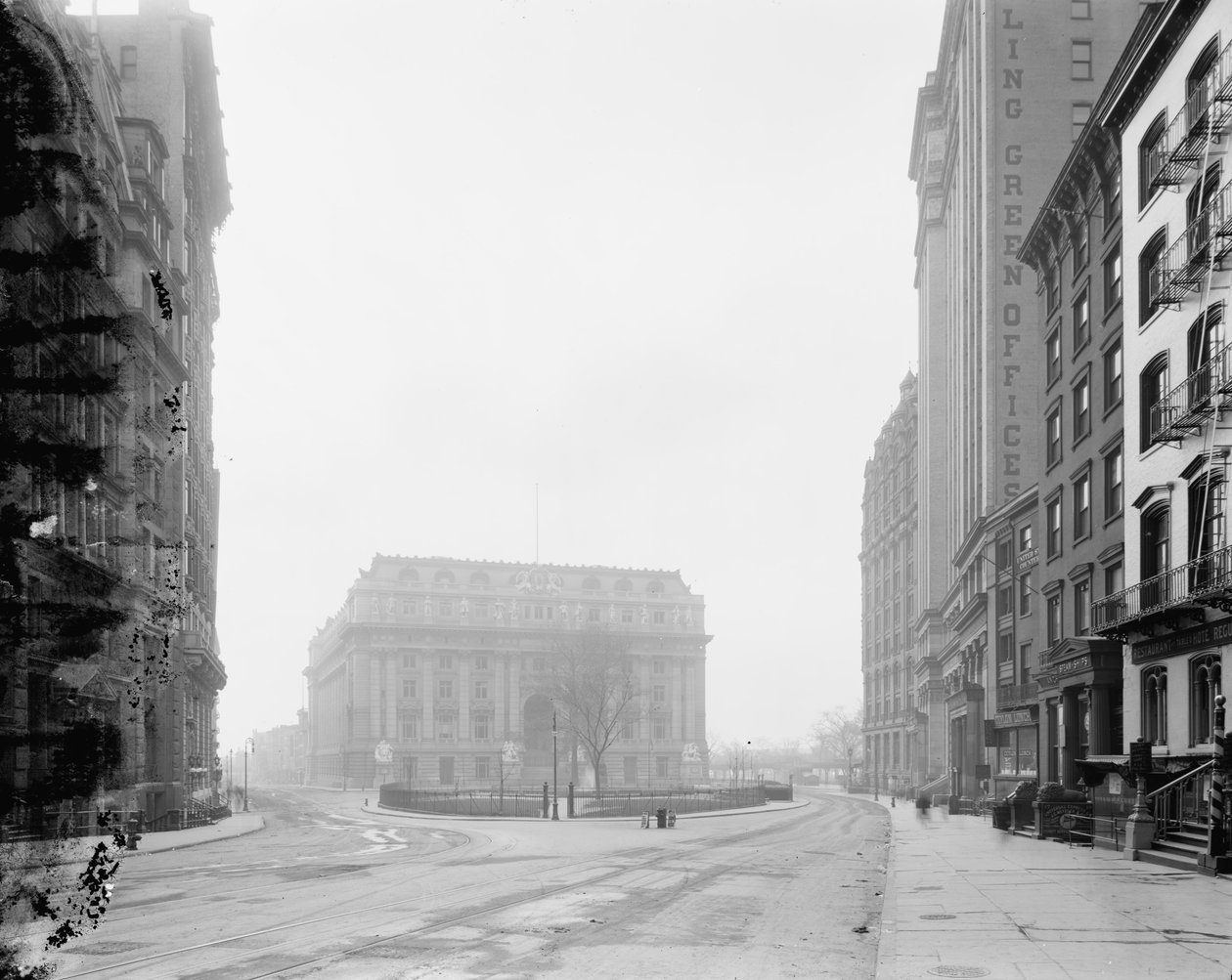 Custom House and Bowling Green, New York, N.Y., c.1907-10  by Detroit Publishing Co.