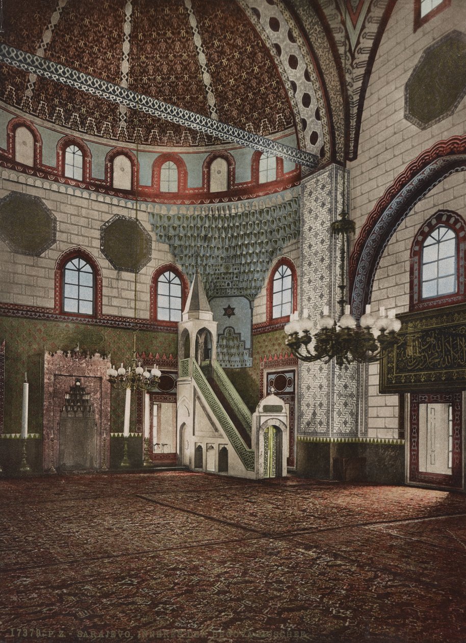 Gazi Hüsrev Bey Camii, Saraybosna, 1905 by Detroit Publishing Co.