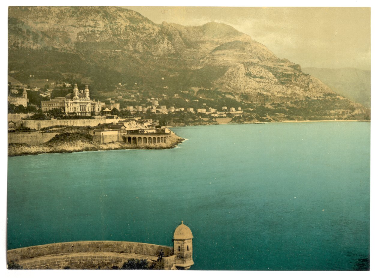 Monte Carlo ve Cap Martin, Riviera by Detroit Publishing Co.