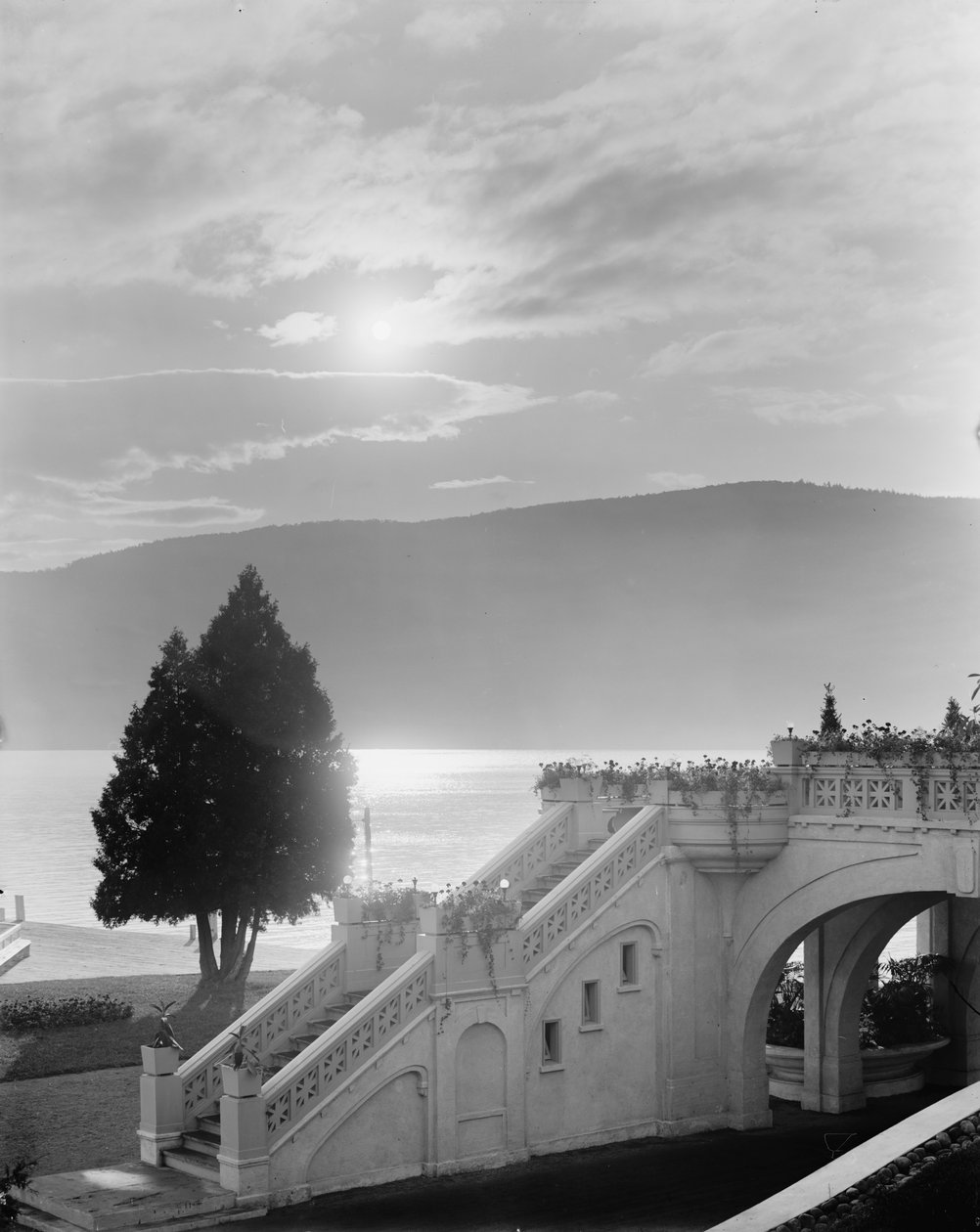 Ikiyaga cya Bled, muri Siloveniya. turki by Detroit Publishing Co.