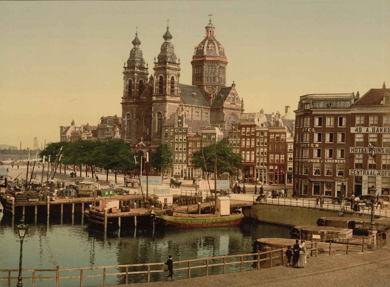 Nicholas Kilisesi, Amsterdam, 1890-90 by Detroit Publishing Co.