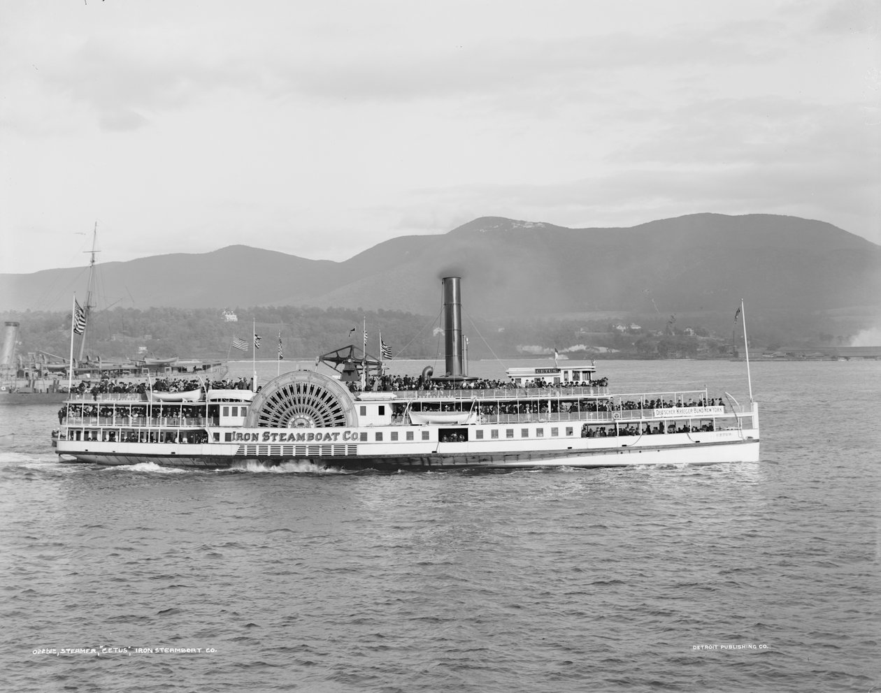 Vapur Cetus, Demir Vapur Şirketi 1909 by Detroit Publishing Co.