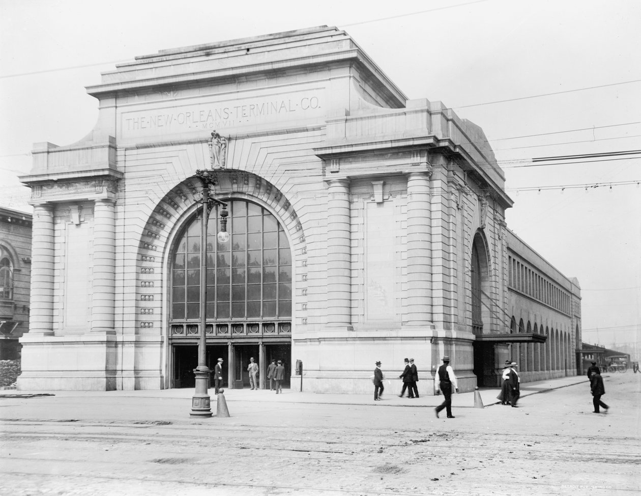 Terminal istasyonu, New Orleans by Detroit Publishing Co.