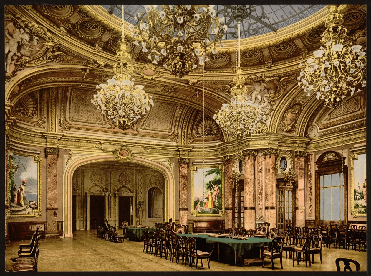 Yeni Kumar Odası, Monte Carlo, Riviera, Monako by Detroit Publishing Co.