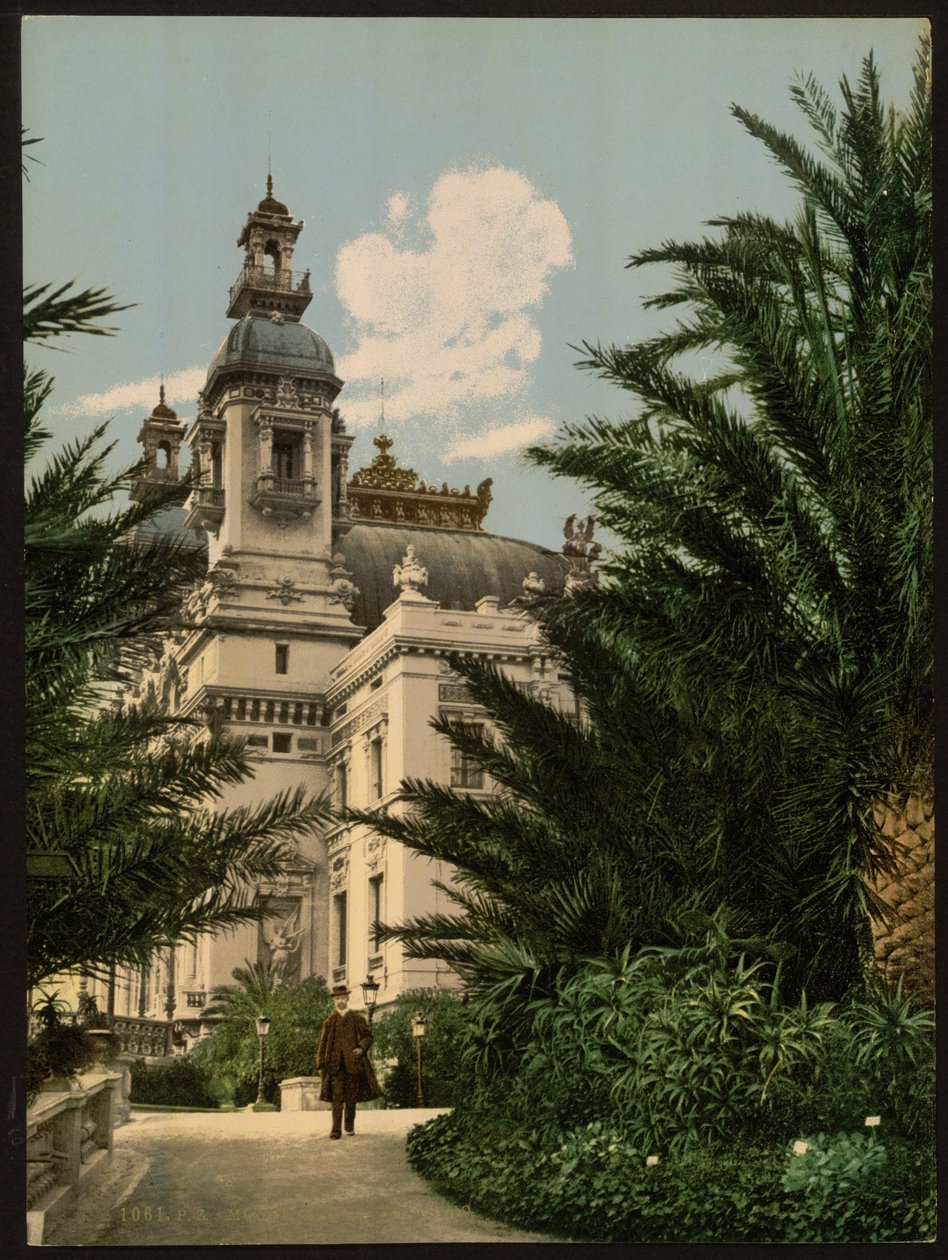 Tiyatro, Monte Carlo, Riviera, Monaco by Detroit Publishing Co.