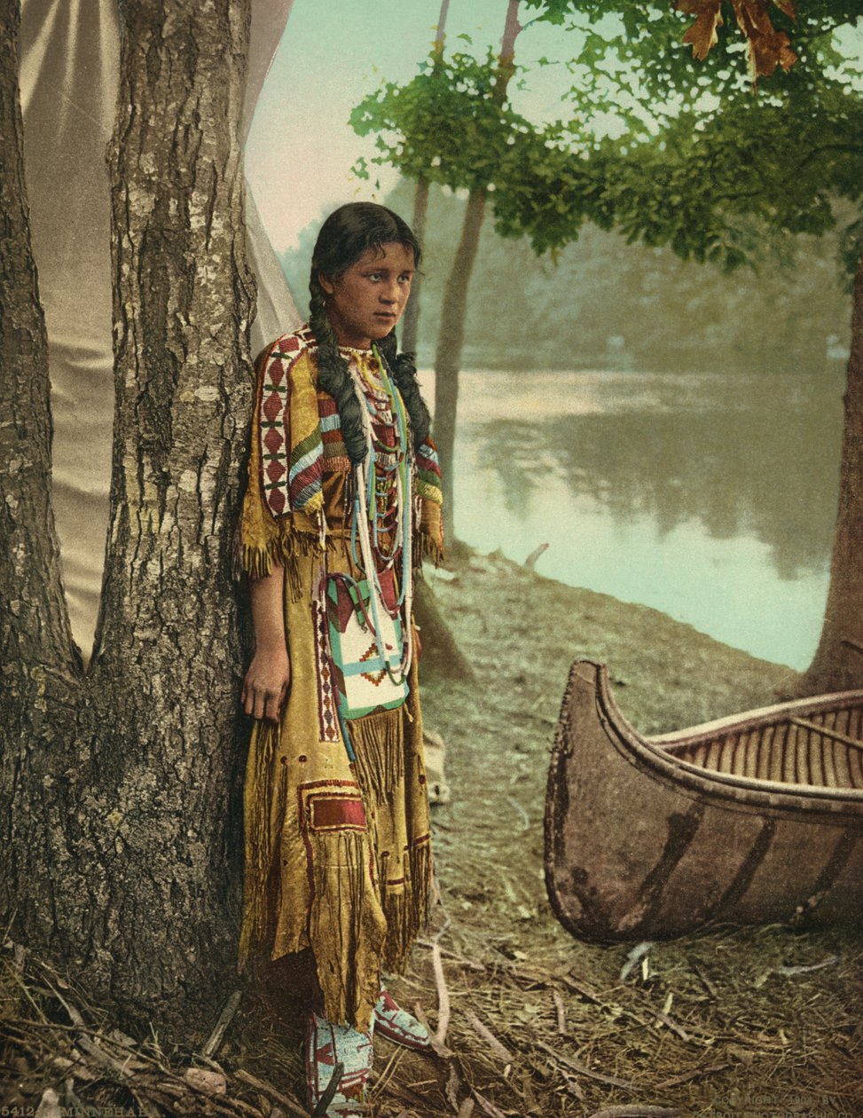 Minnehaha, c.1904 (fotokrom) by Detroit Publishing Co.