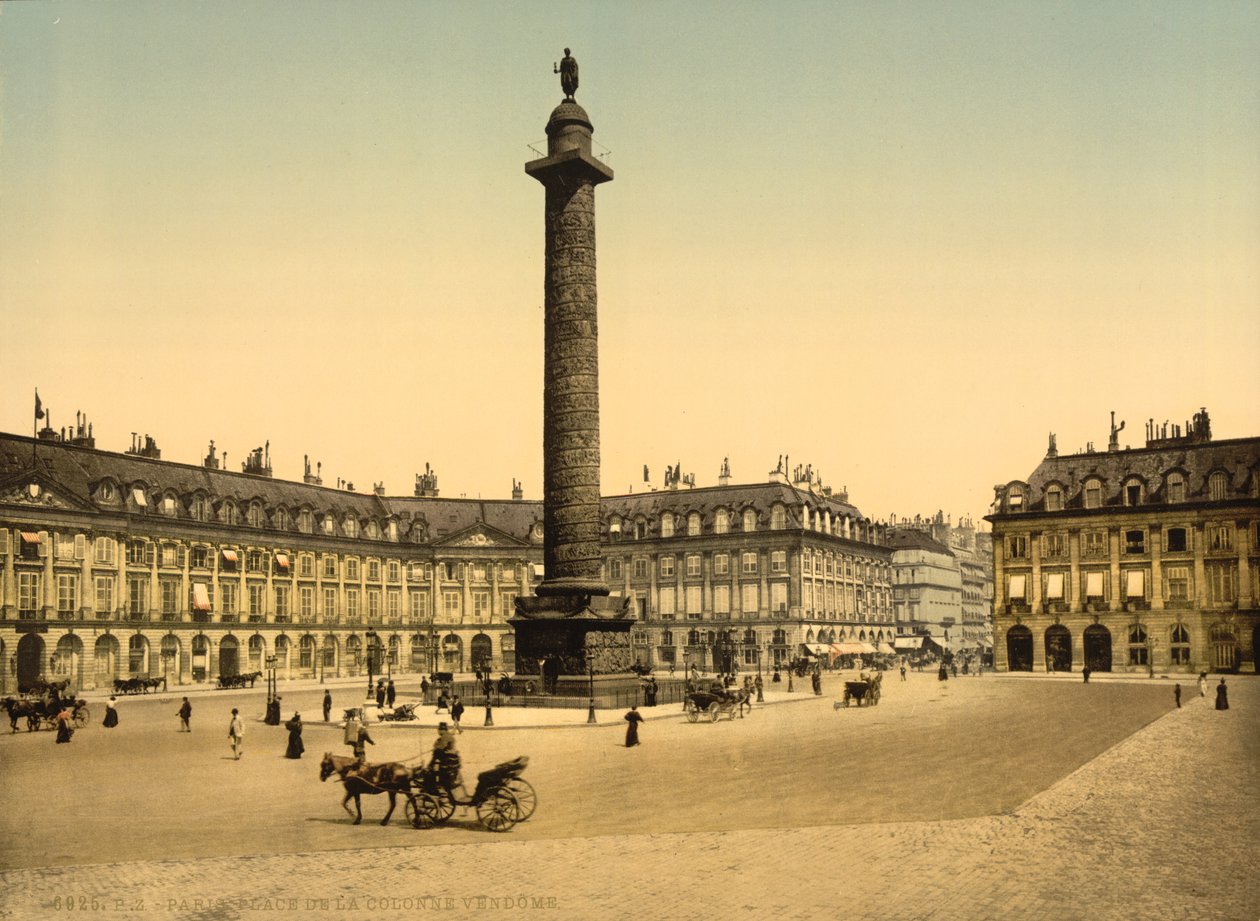 Place Vendome, Paris, c.1900 (fotokrom) by Detroit Publishing Co.