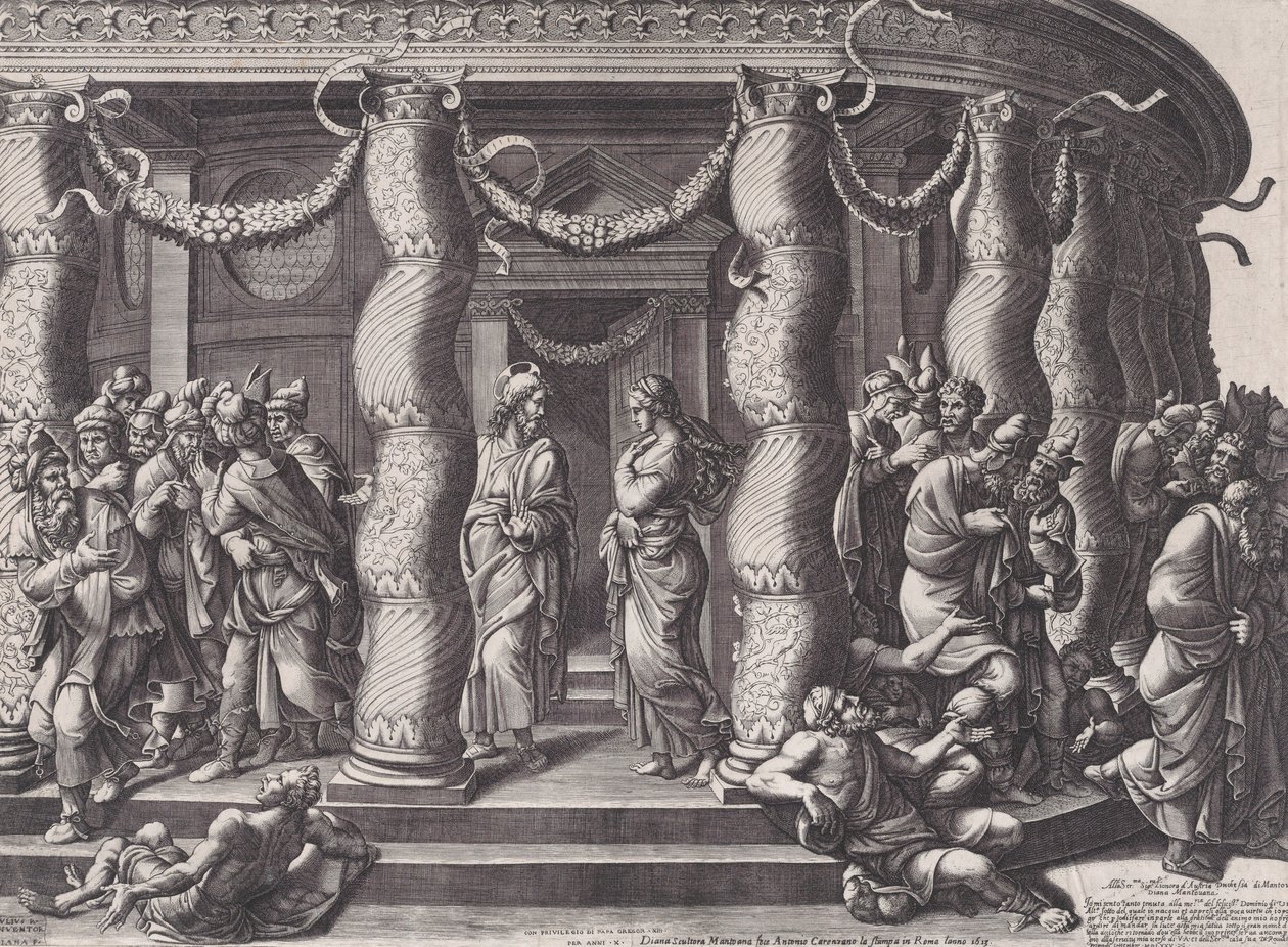 İsa ve zina eden kadın, 1575, 1613