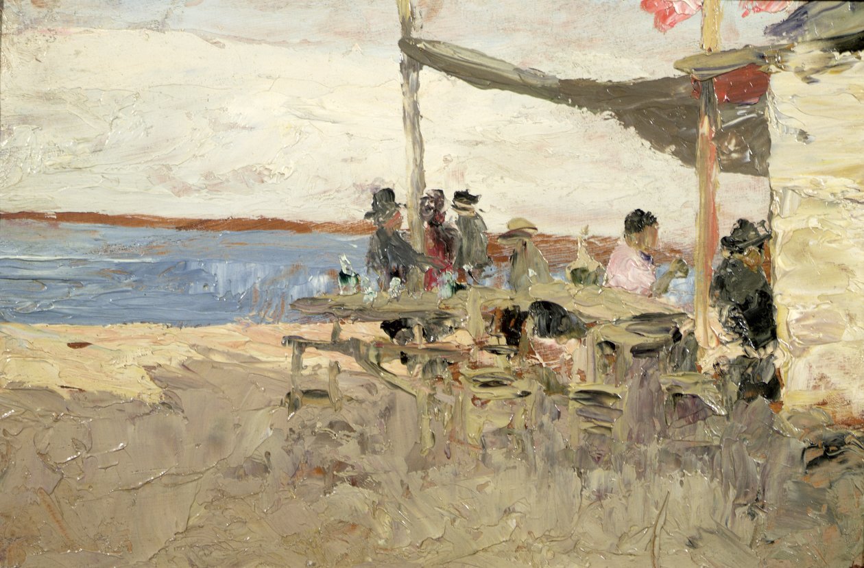 Deniz Kenarında Piknik by Diario or Dario de Regoyos y Valdes