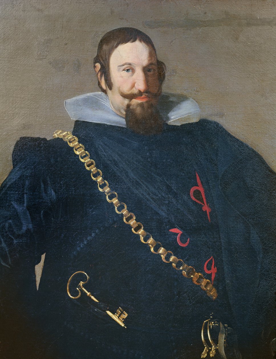 Olivares Dükü üst gövde detayı, tuval üzerine 1624 yağlı boya by Diego Velázquez