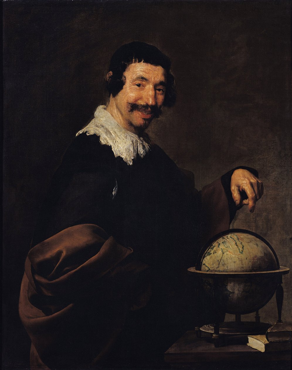 Demokritos veya Küre Olan Adam by Diego Velázquez