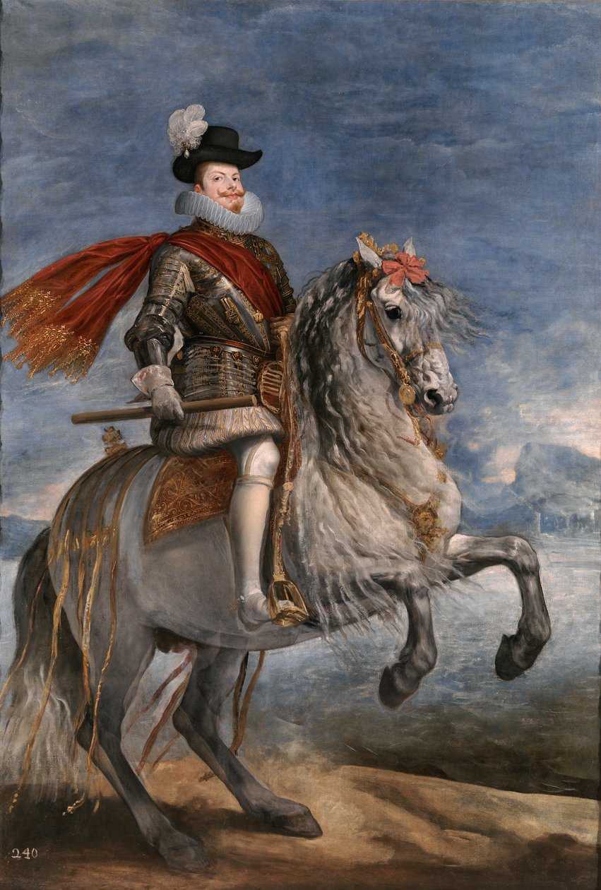 At sırtında Philip III by Diego Velázquez