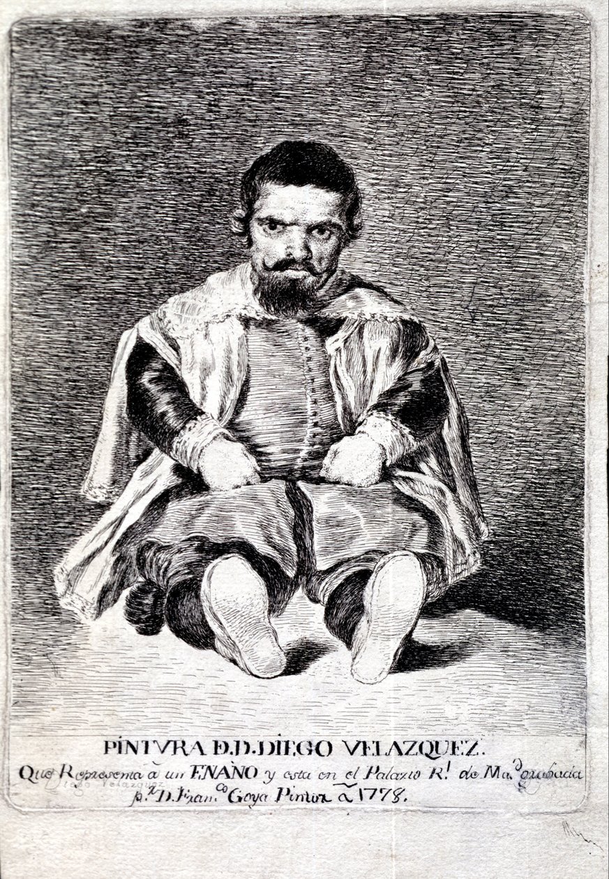 Cüce, Sebastián de Morra, IV. Felipe Sarayı