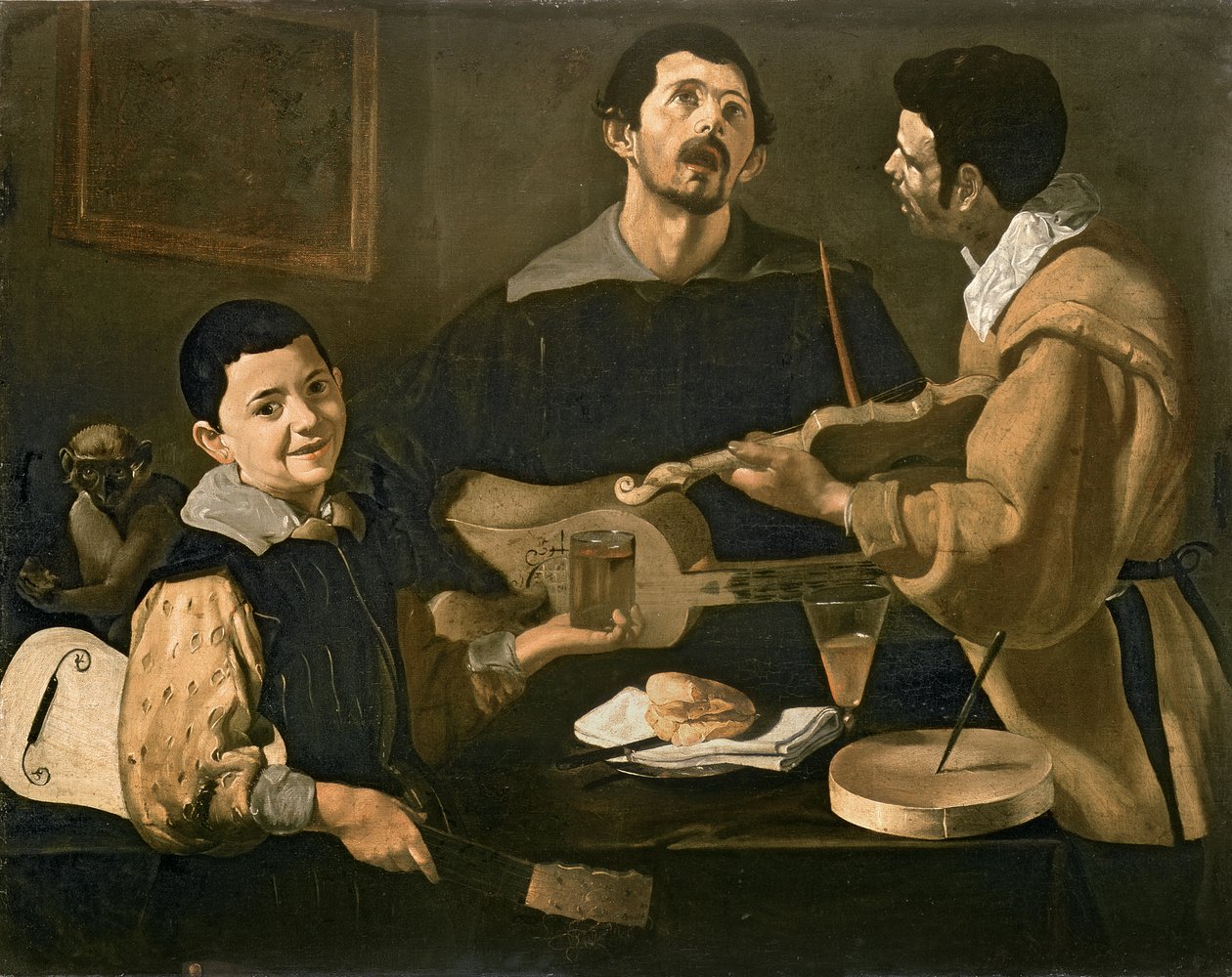 Üç Müzisyen, 1618 by Diego Velázquez