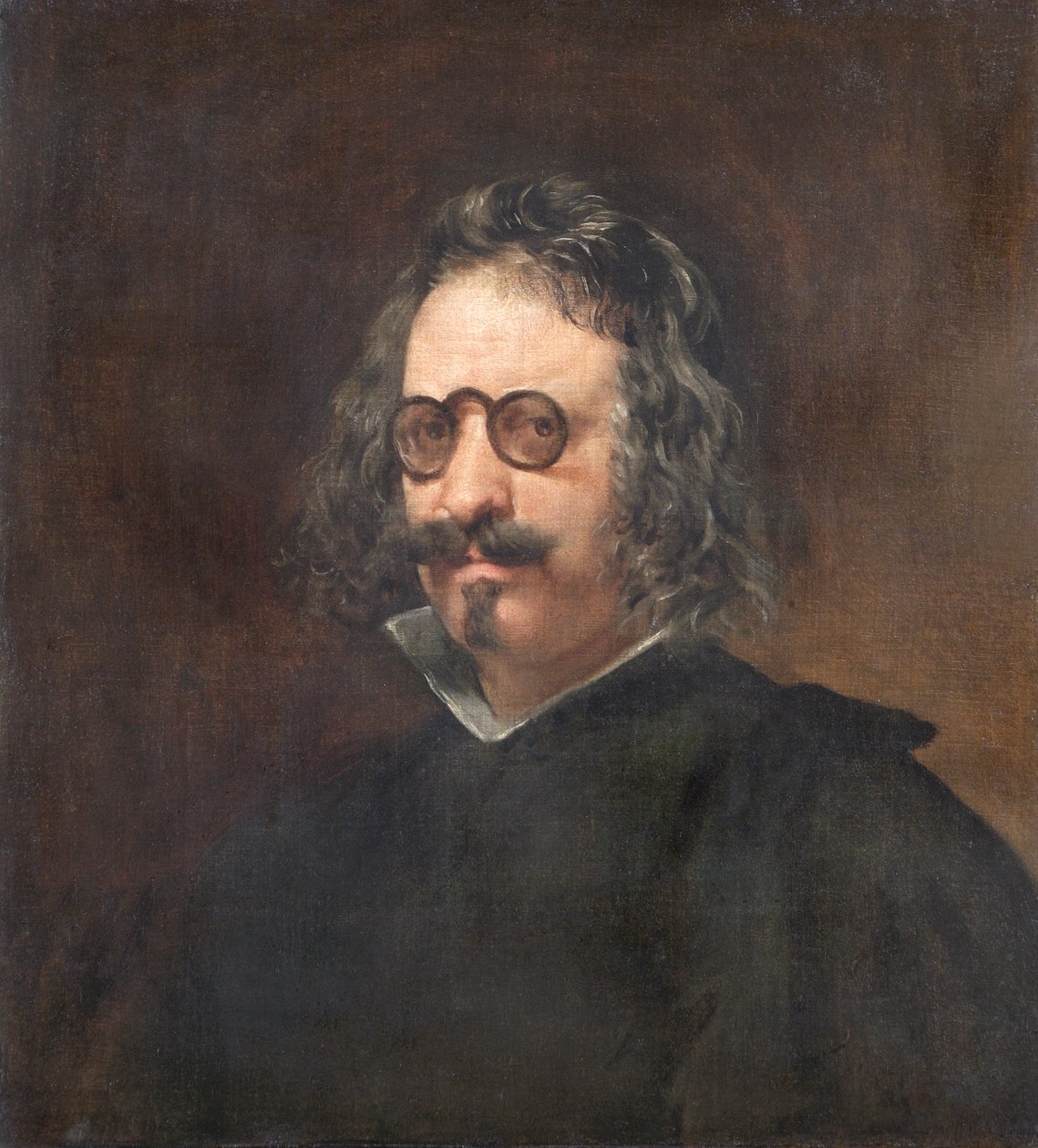 Francisco Gomez de Quevedo ve Villegas by Diego Rodriguez de Silva (studio of) Velazquez