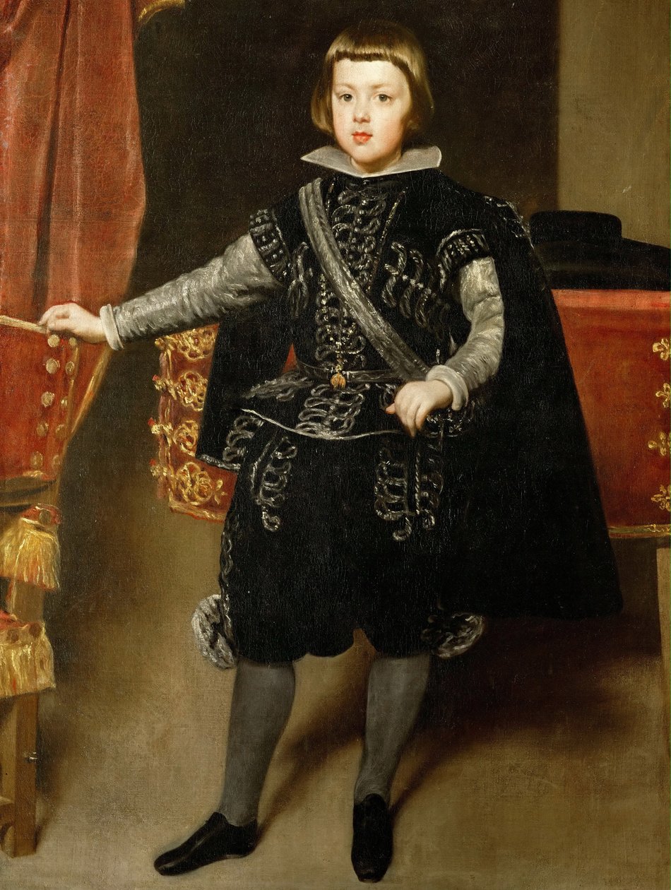 Barok : Bebek Balthasar Charles Portresi (1629-1646) par Velazquez, Diego (1599-1660), c. 1640. Tuval üzerine yağlı boya by Diego Velázquez