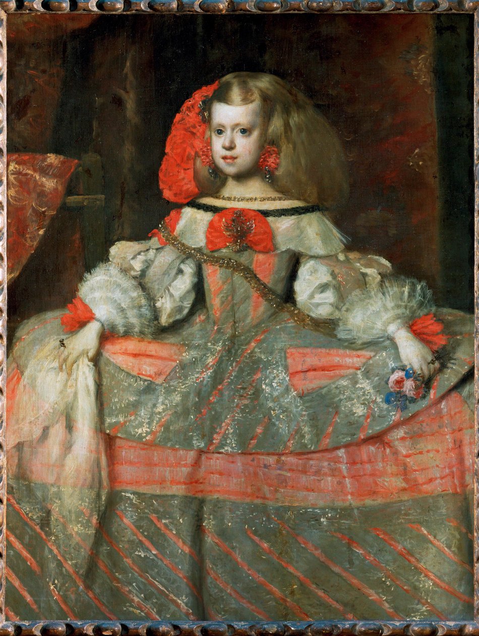 Infanta Margarita Teresa (tuval üzerine resim) by Diego Rodriguez de Silva y Velazquez