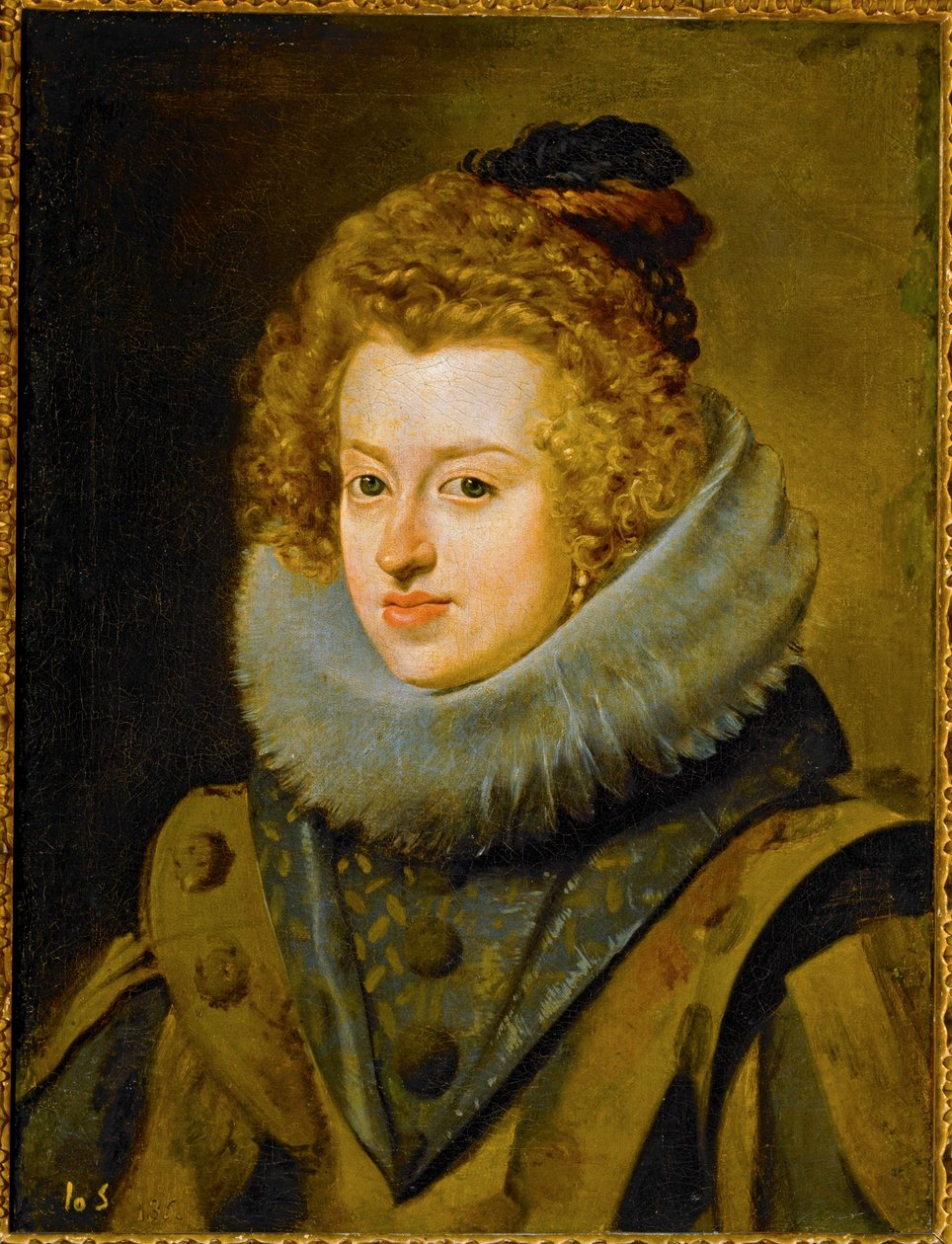 Infanta Maria, Macaristan Kraliçesi ... (tuval üzerine tablo) by Diego Rodriguez de Silva y Velazquez