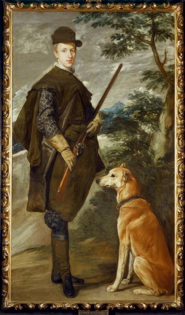 Bir avcı olarak Kardinal Infante Don Ferdinand by Diego Velázquez