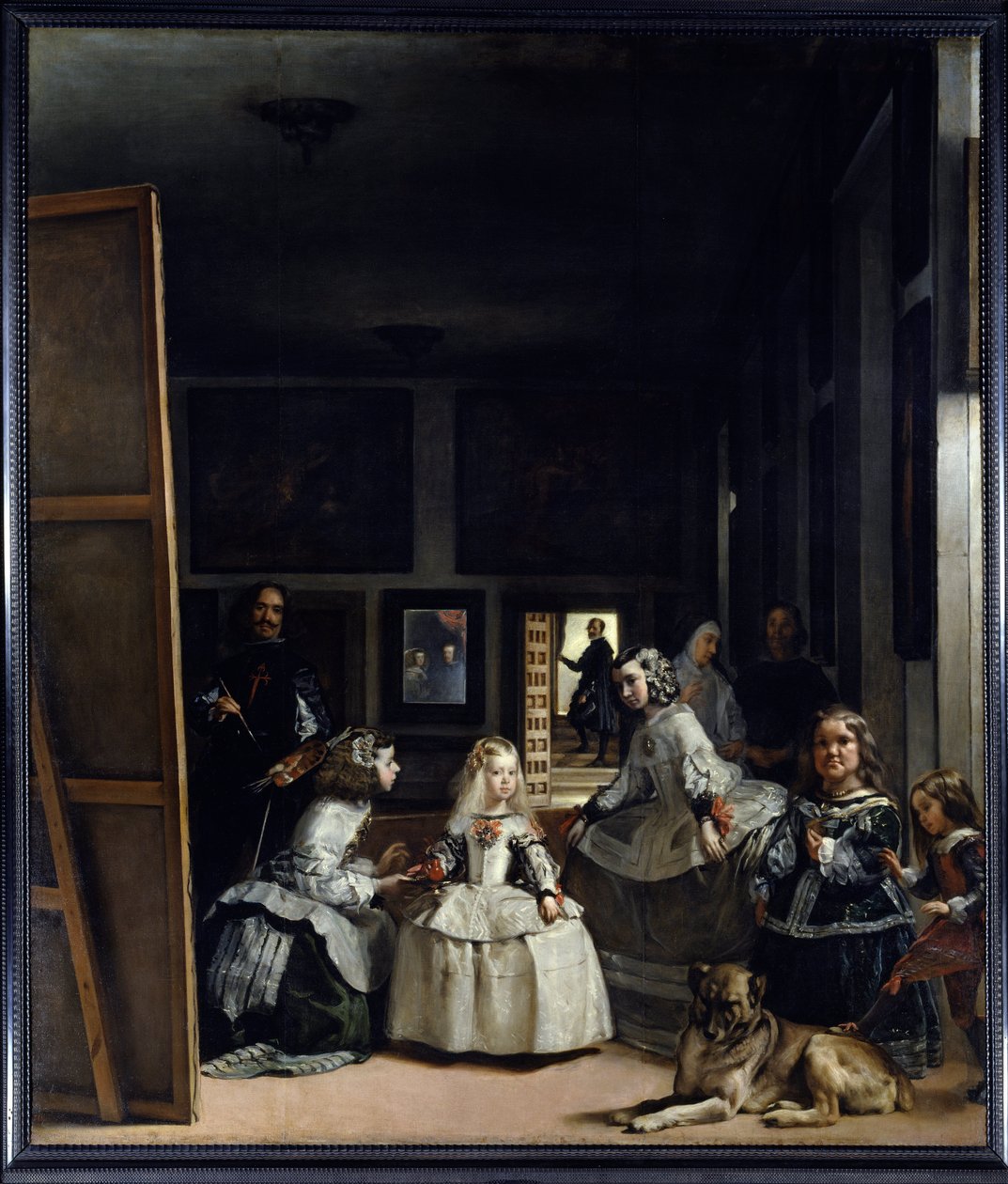 Las Meninas veya IV. Philip'in Ailesi by Diego Rodriguez de Silva y Velazquez