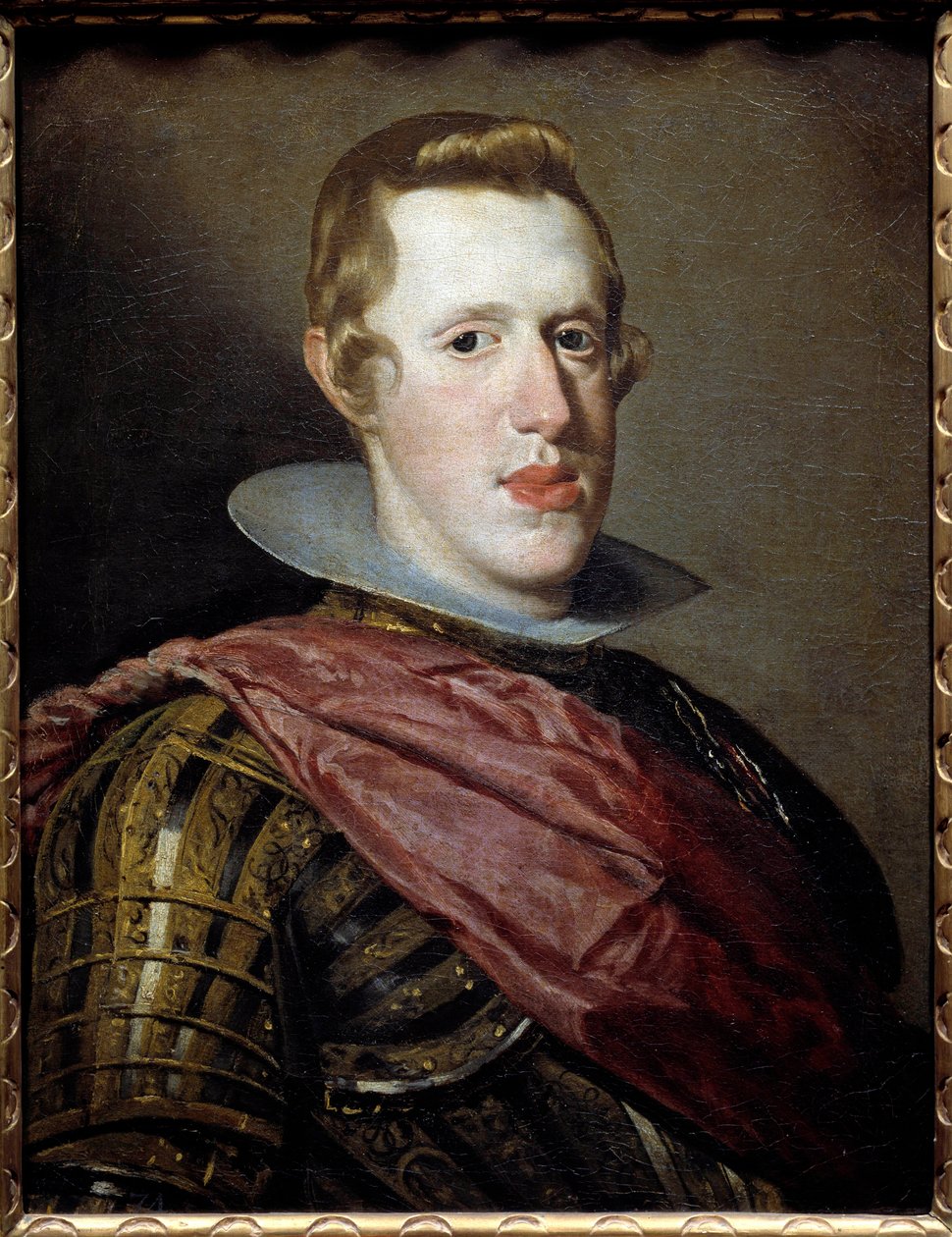 İspanya Kralı IV. Philip (1605-1665) portresi. Diego Rodriguez de Silva y Velasquez
