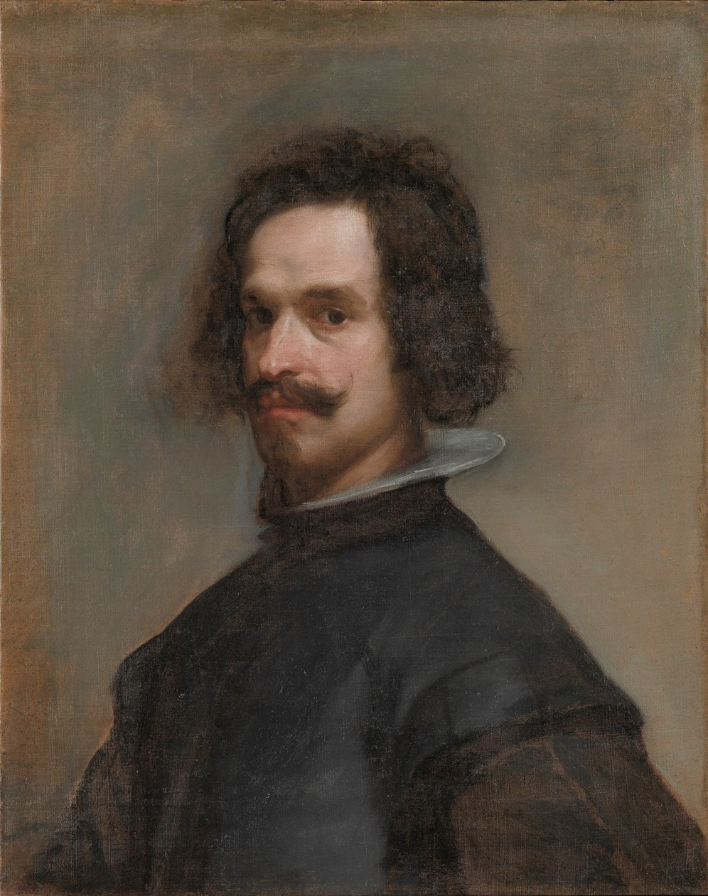 Bir Adamın Portresi, c.1630-35 (tuval üzerine yağlı boya) by Diego Velázquez