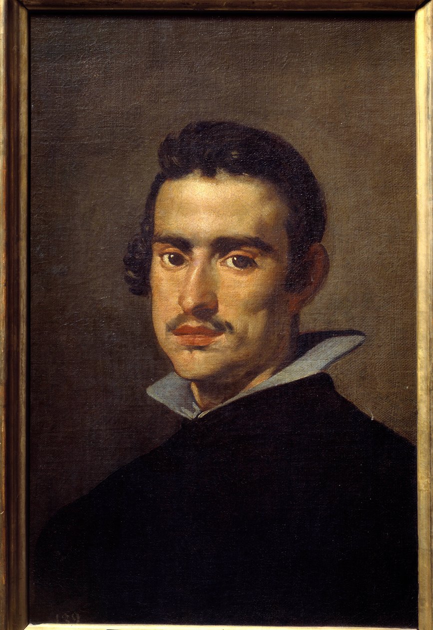 Genç bir adamın portresi (kendi portresini varsayalım). Diego Rodriguez de Silva y Velasquez