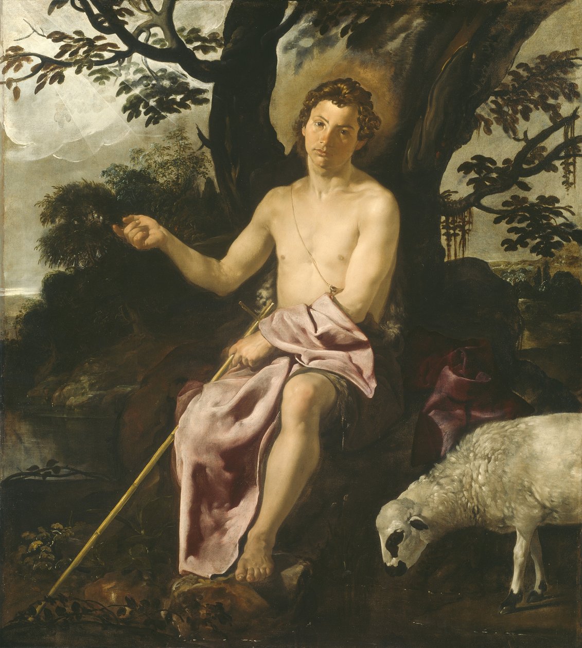 Vaftizci Yahya, Vahşi Doğada, c.1622 by Diego Velázquez
