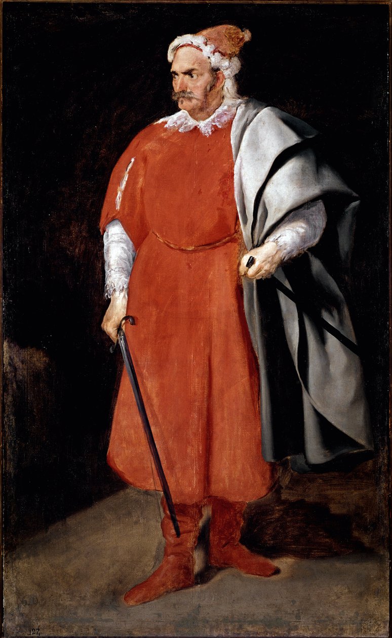 Soytarı Barbarroja (tuval üzerine yağlı boya by Diego Velázquez