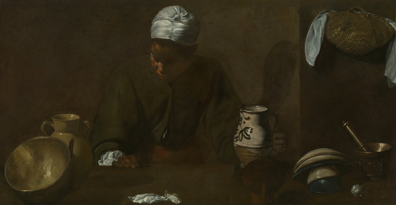 Mutfak Sahnesi, 161820. by Diego Velasquez