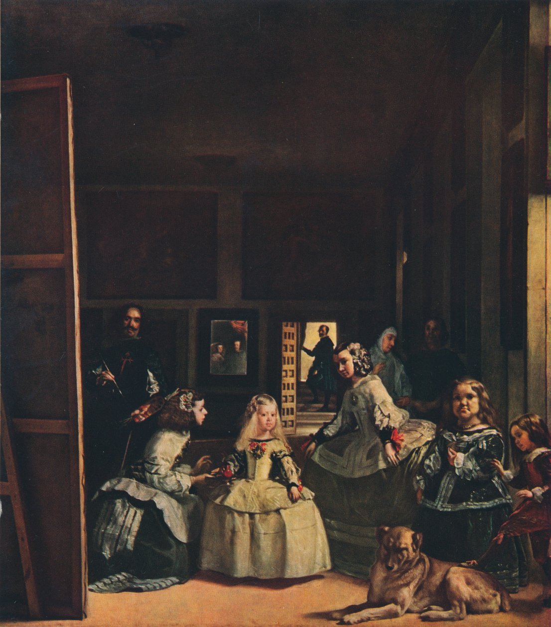 Las Meninas veya Felipe IV Ailesi, c1656 by Diego Velázquez