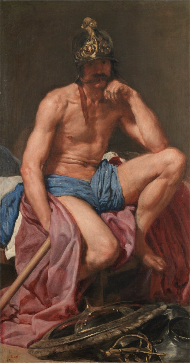 Mart, yaklaşık 1638. by Diego Velázquez