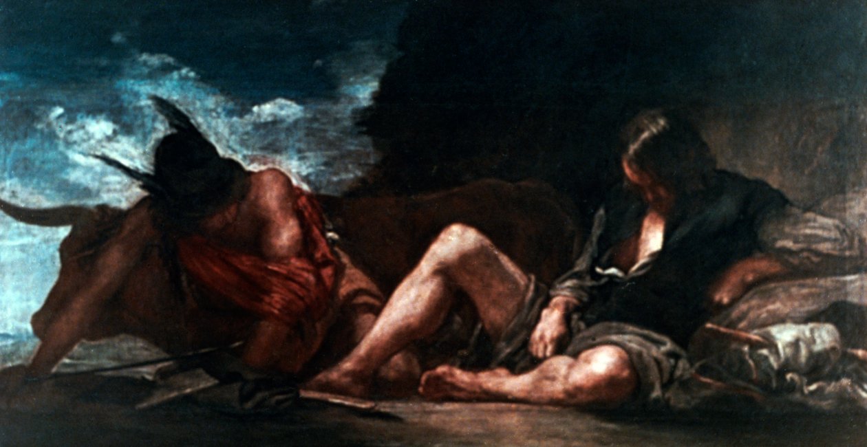 Merkür ve Argus, c1659. by Diego Velázquez