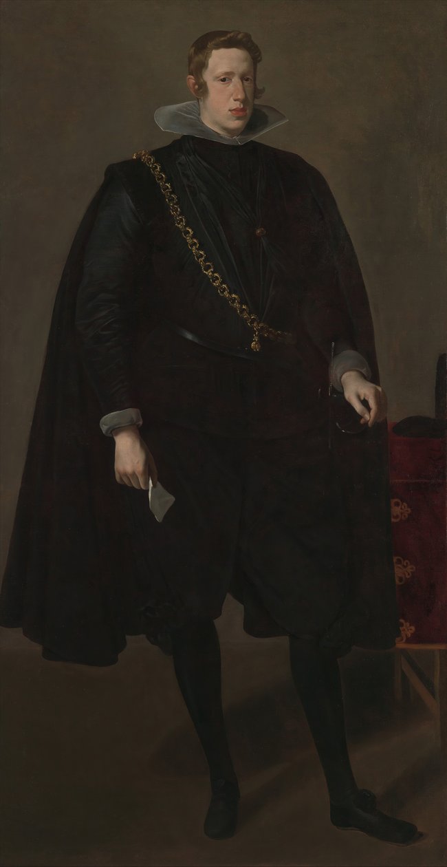 Philip IV 1605-1665, İspanya Kralı, muhtemelen 1624. by Diego Velázquez