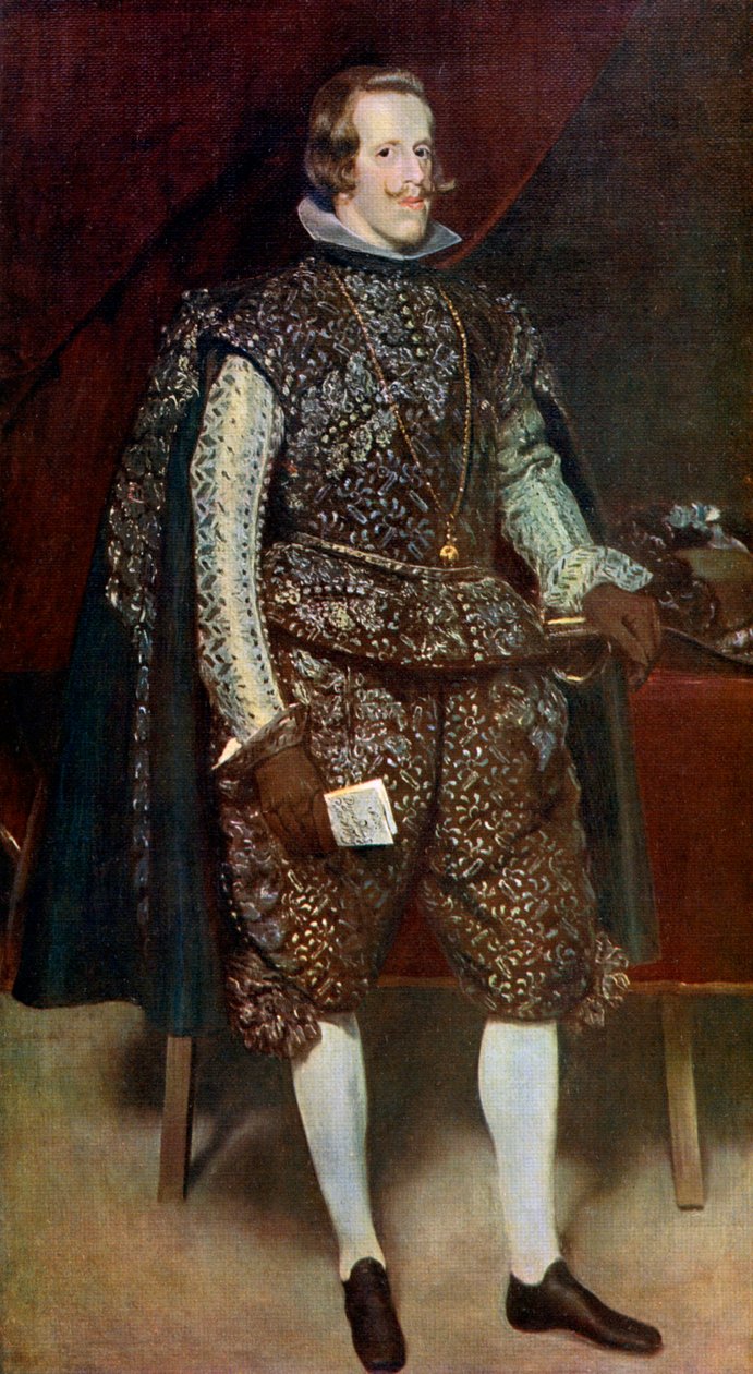 İspanya Kralı IV. Philip, Kahverengi ve Gümüş, c1631-1632, 1912. by Diego Velázquez
