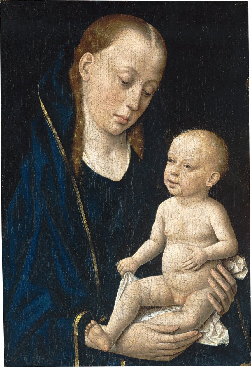 madonna ve çocuk by Dieric Bouts