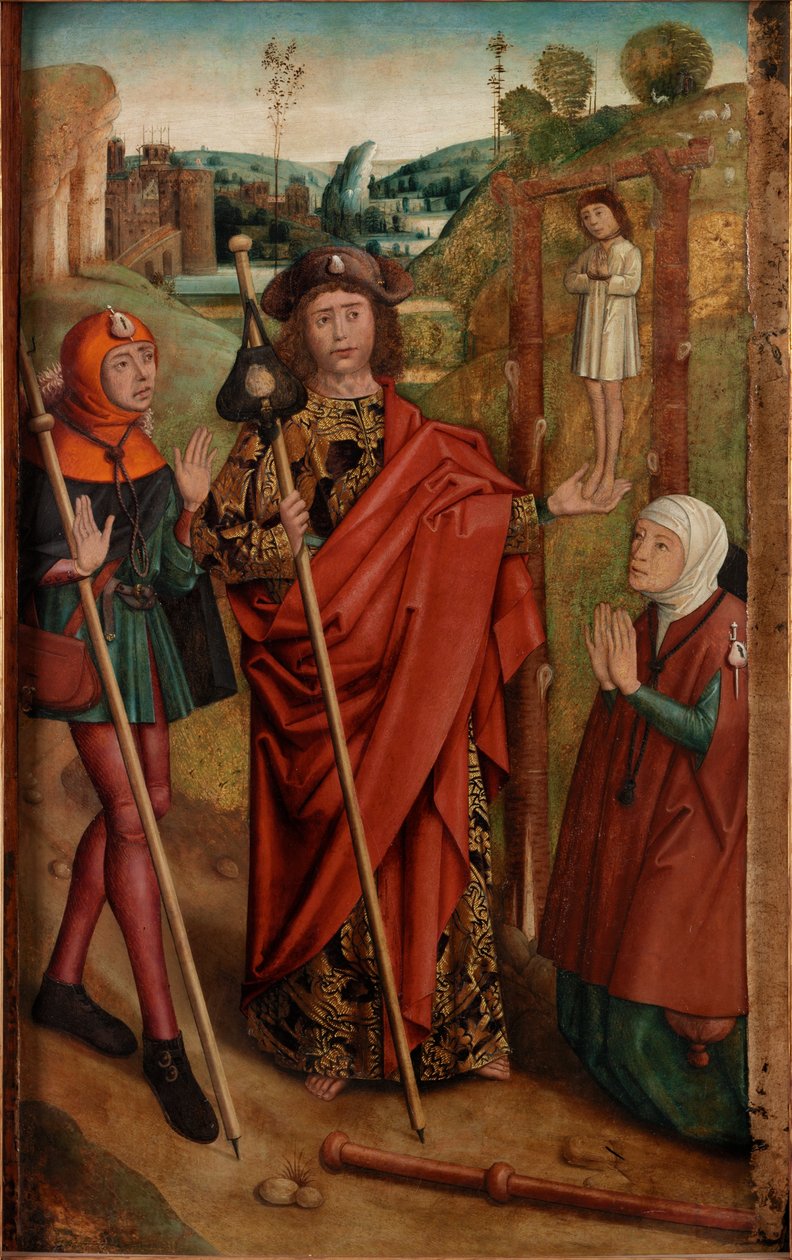 Darağacı Mucizesi, c.1435-60 (tuval üzerine tempera) by Dieric Bouts