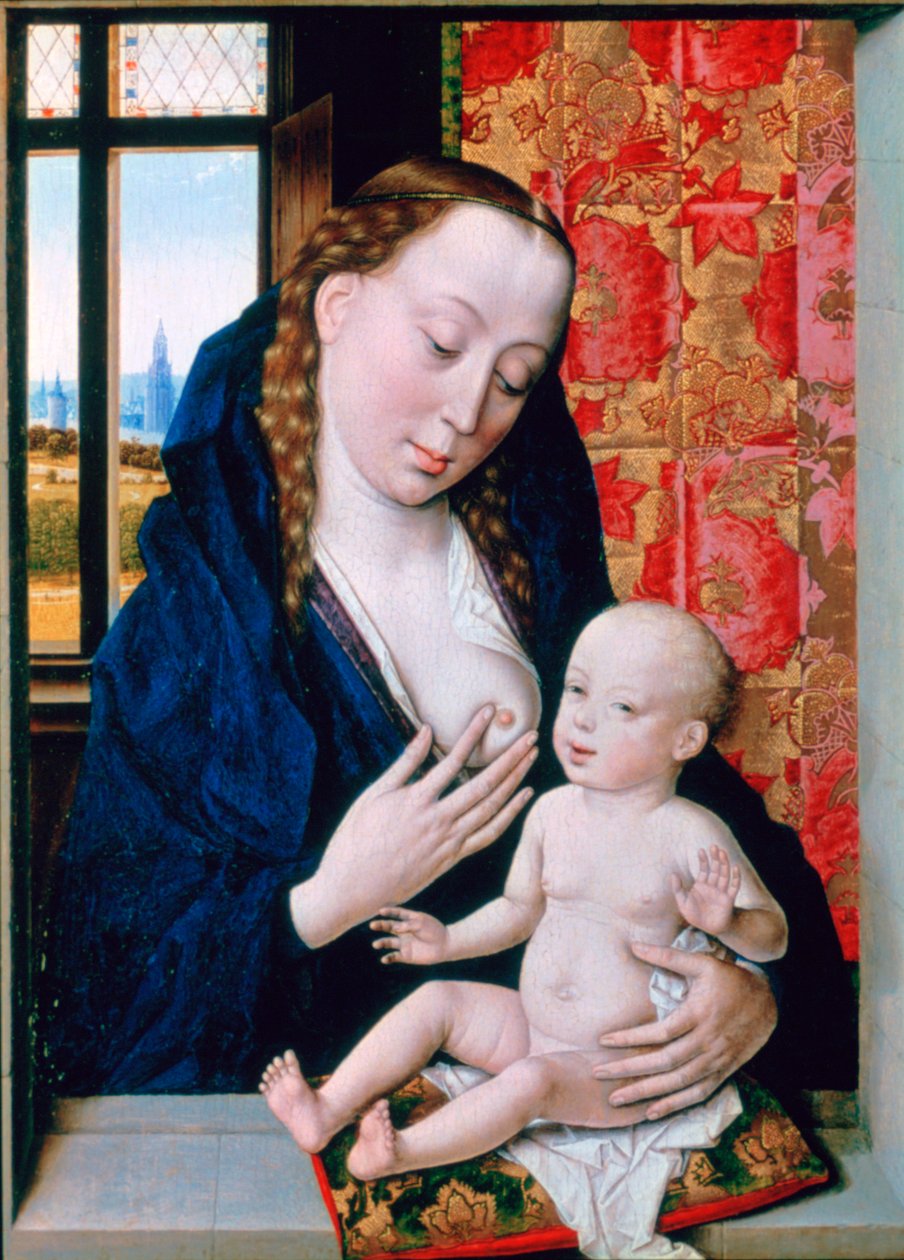 Mary ve Çocuk, c1465 by Dieric Bouts