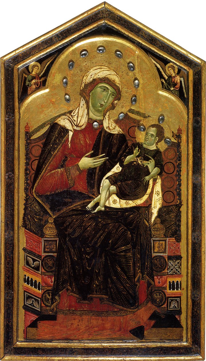 Madonna ve Çocuk, yaklaşık 1262 by Dietisalvi di Speme