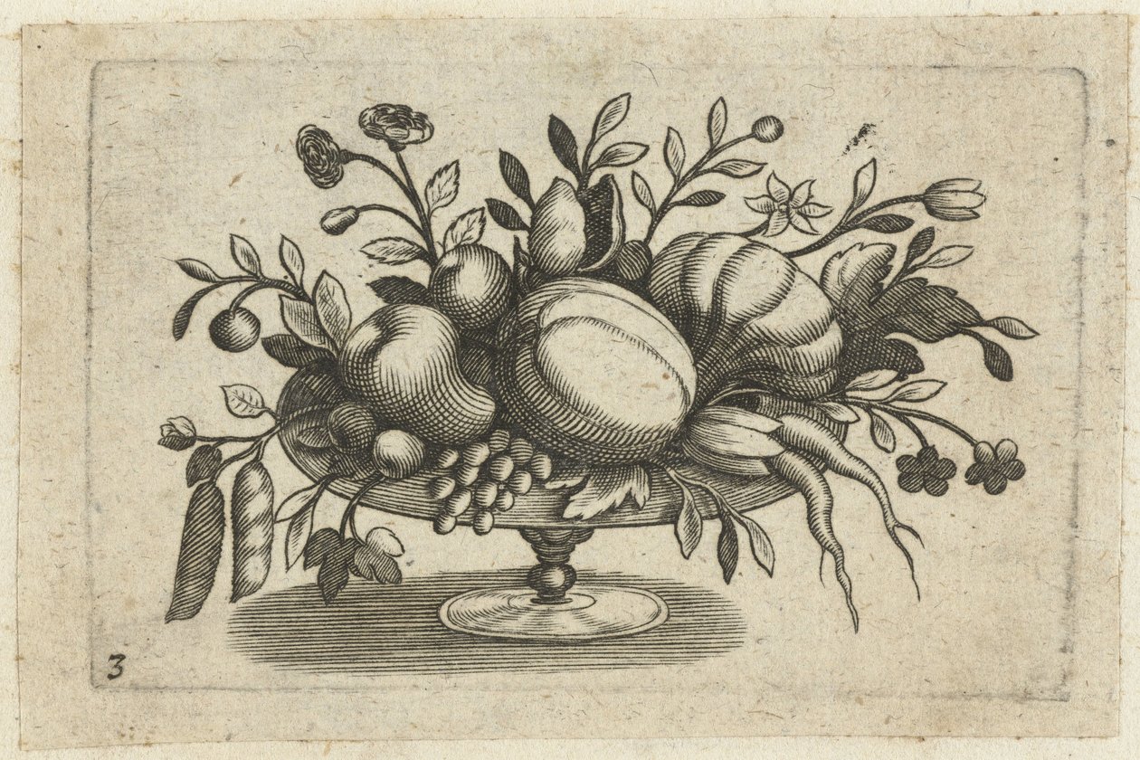 Vruchten op schaal Seyahat için kullanışlı küçük meyve kitabı (seri başlığı) by Dietrich Krüger (attributed to)