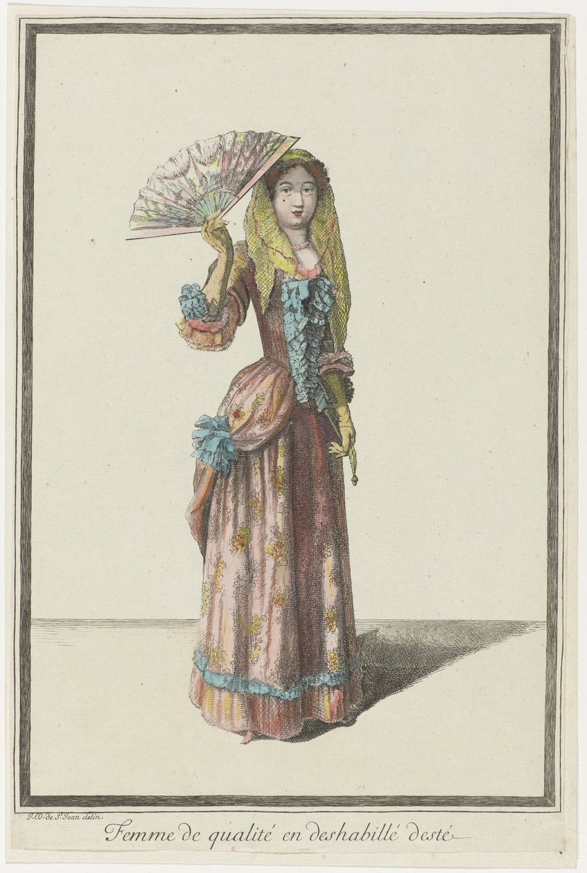 Kaliteli kadın yaz sabahlığı (nesne üzerindeki başlık) by Dieu de Saint Jean