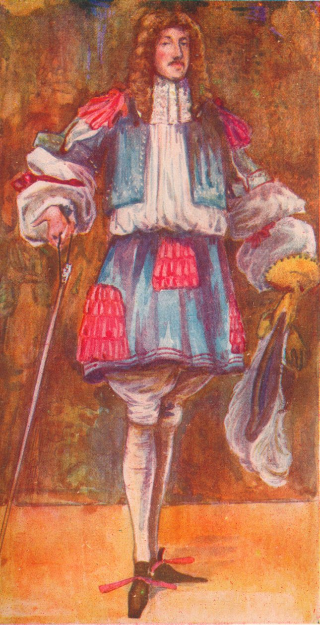 Zamanın Adamı II. Charles, 1907 by Dion Clayton Calthrop