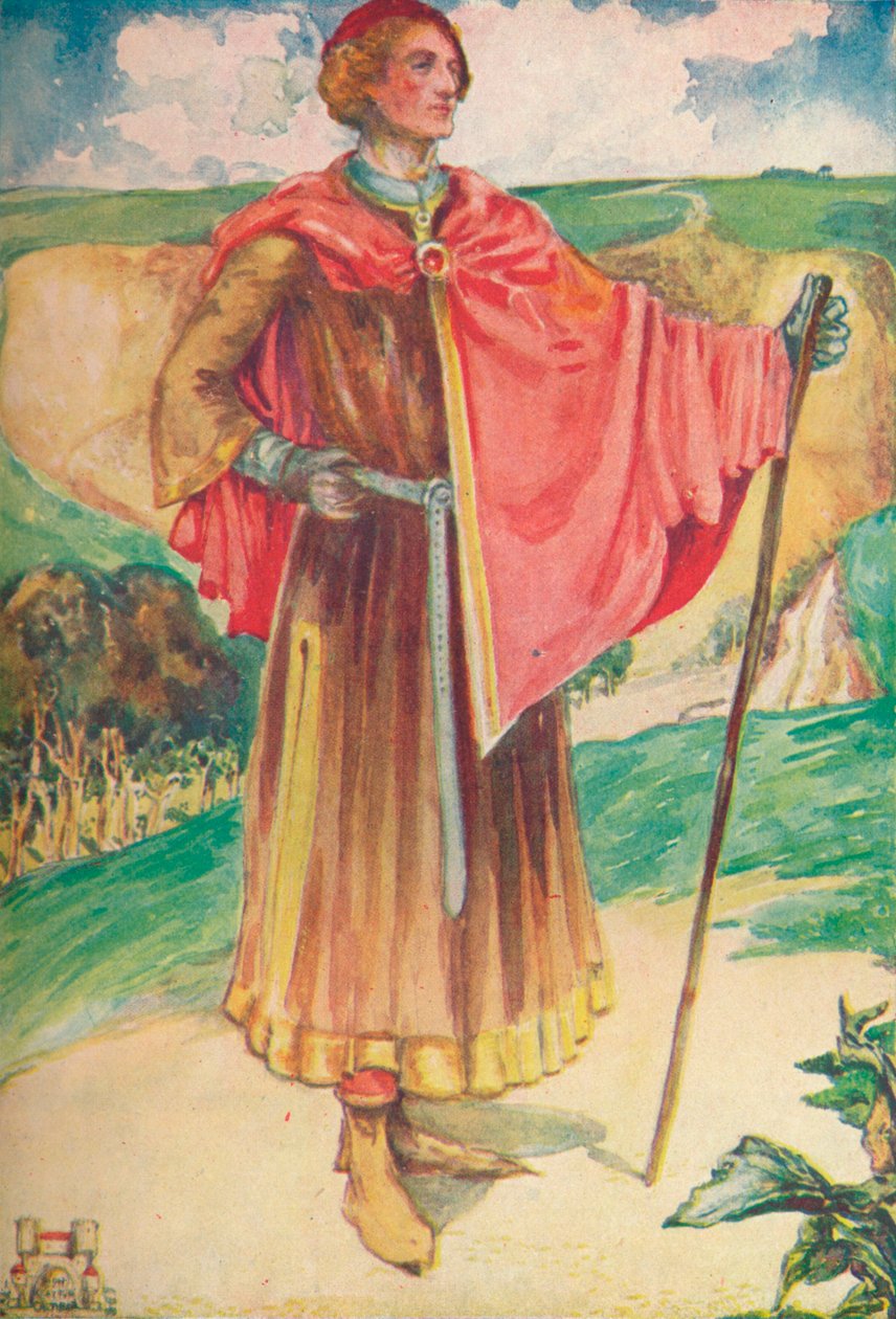 Henry II Zamanının Bir Adamı, 1907 by Dion Clayton Calthrop