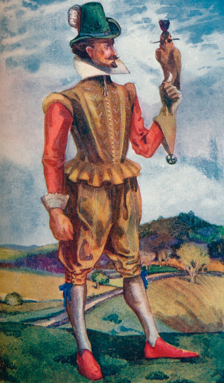 James I Zamanının Bir Adamı, 1907 by Dion Clayton Calthrop