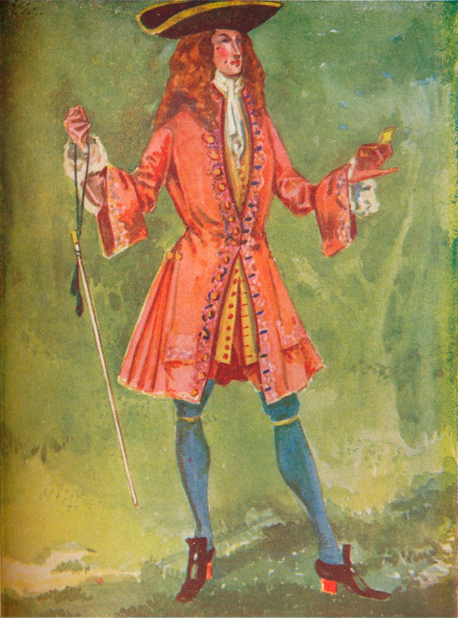 Kraliçe Anne Zamanının Bir Adamı, 1907 by Dion Clayton Calthrop