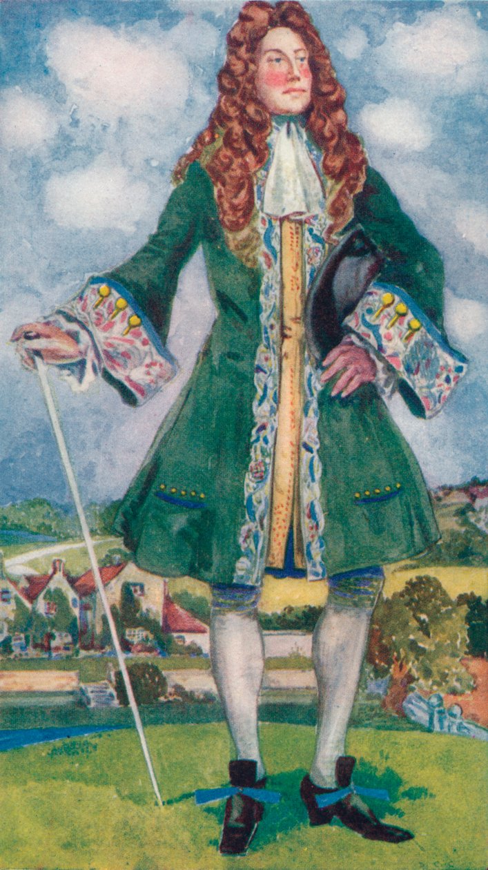 William ve Mary Zamanının Bir Adamı, 1907 by Dion Clayton Calthrop